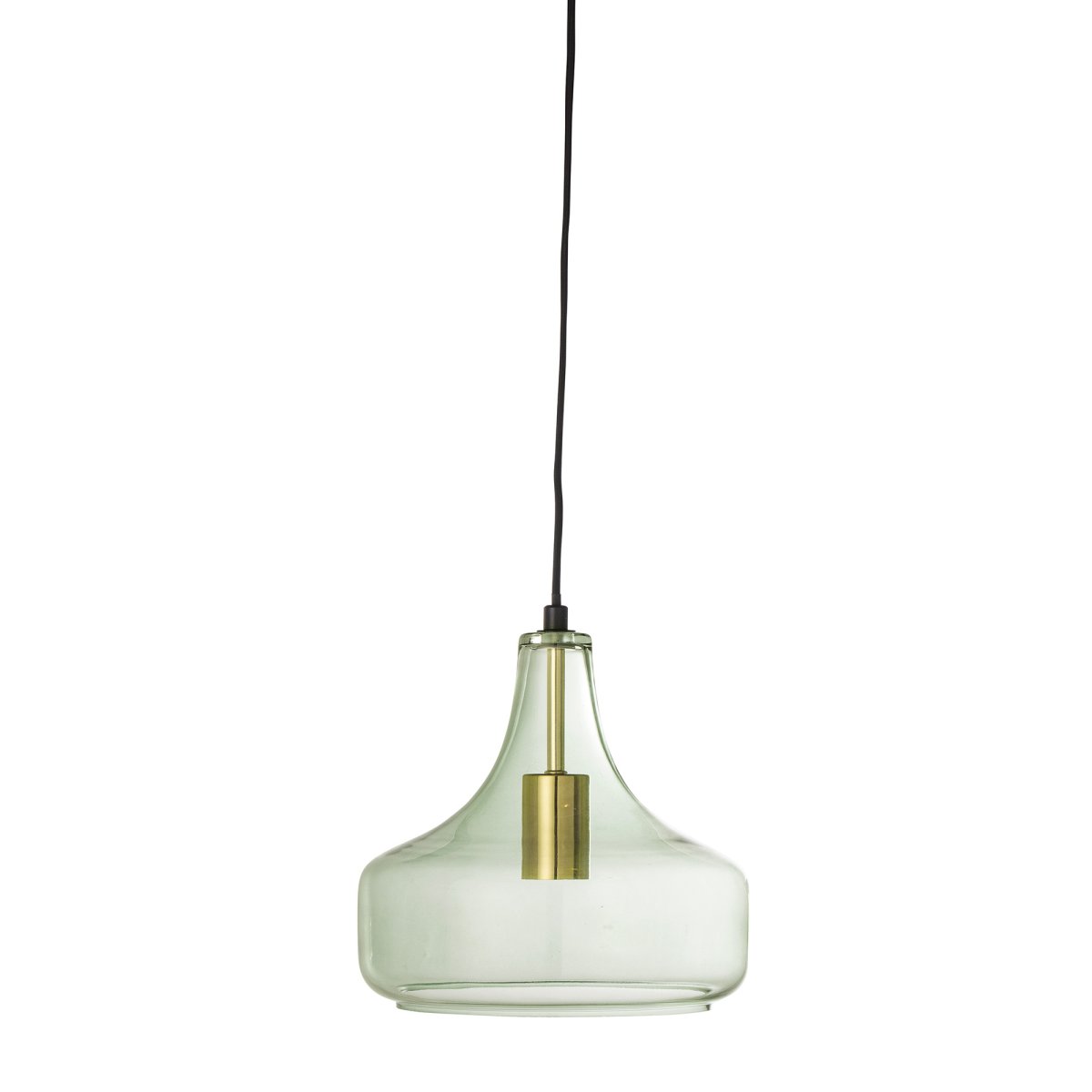 Yuser Ø25 Grøn loftslampe Fra Bloomingville - Yuser-pendlen fra Bloomingville har en stilfuld og minimalistisk silhuet, der giver et rent og moderne nordisk udtryk.