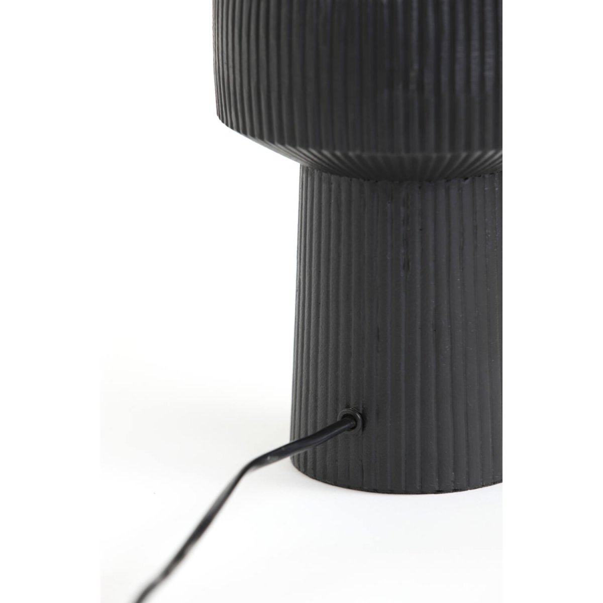 Briska 33cm Sort lampefod Fra Light & Living - 