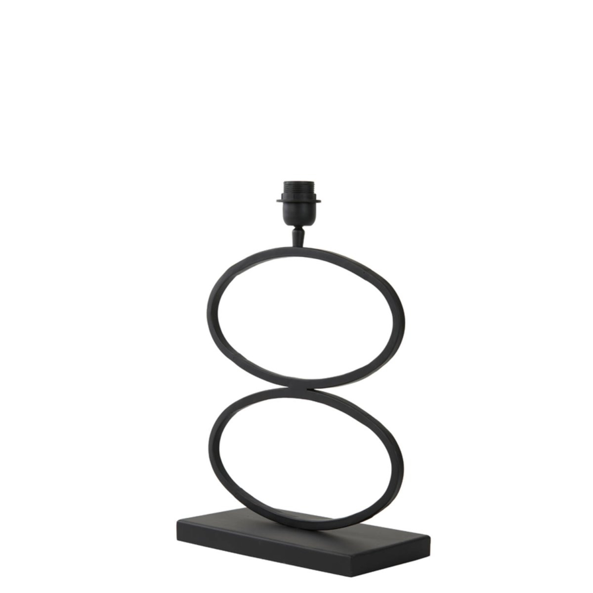 Stelius 42cm Sort lampefod Fra Light & Living - 