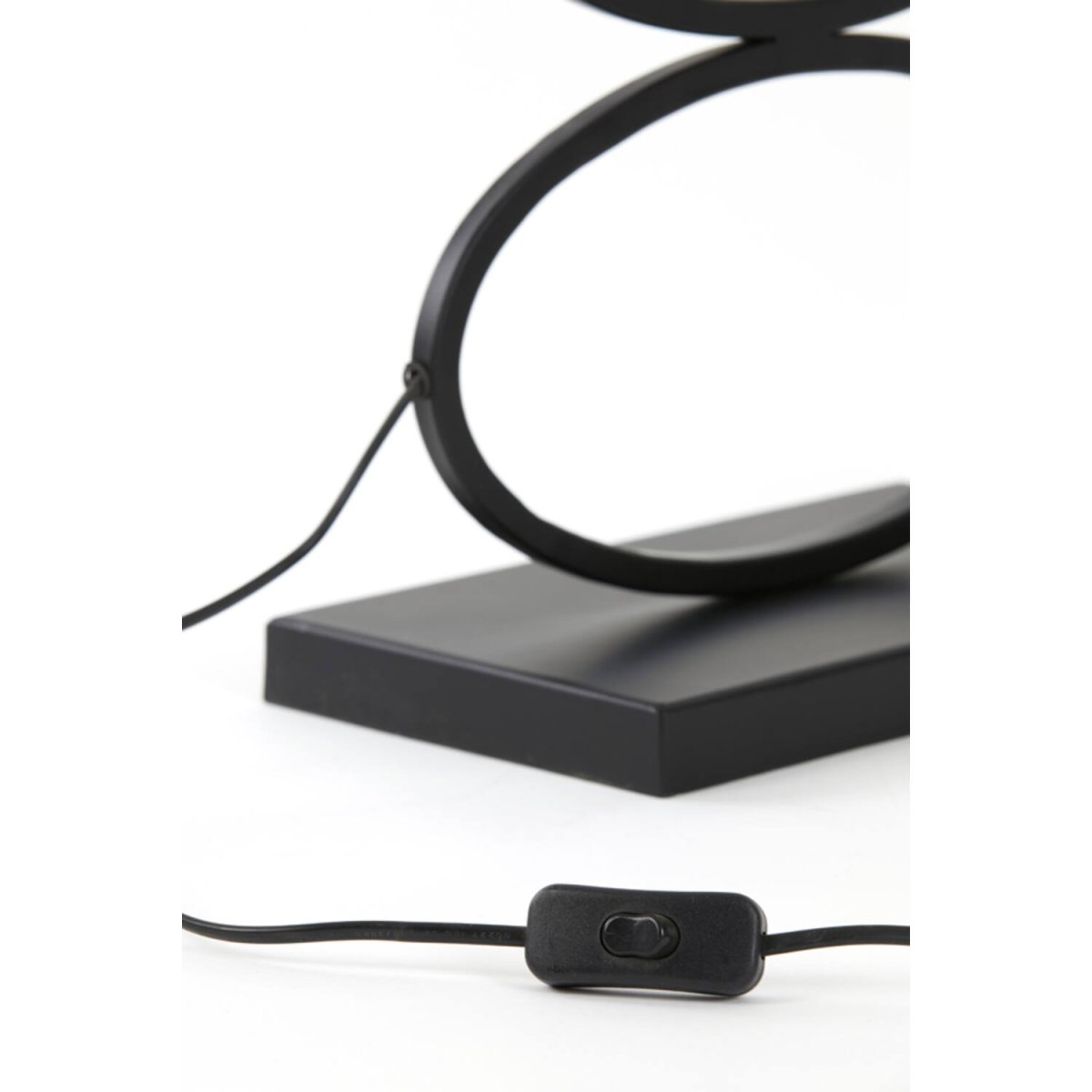 Stelius 42cm Sort lampefod Fra Light & Living - 