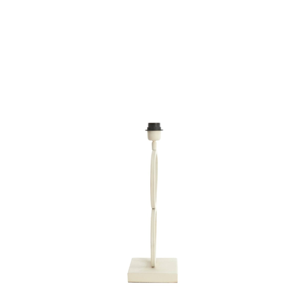 Stelius 42cm Cremet hvid lampefod Fra Light & Living - 