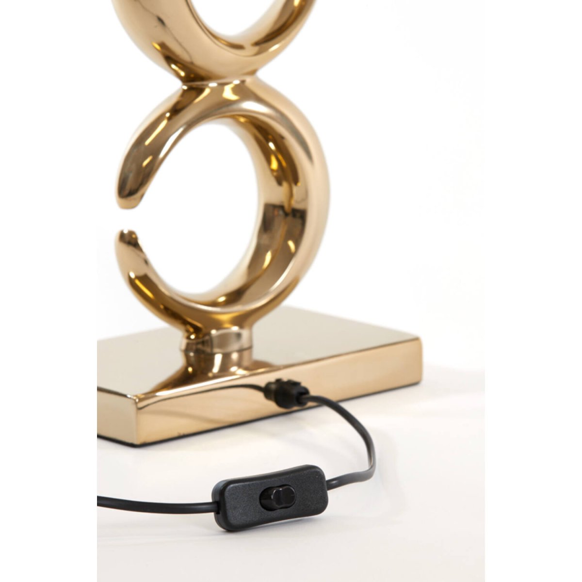 Maan 65cm Guld lampefod Fra Light & Living - 