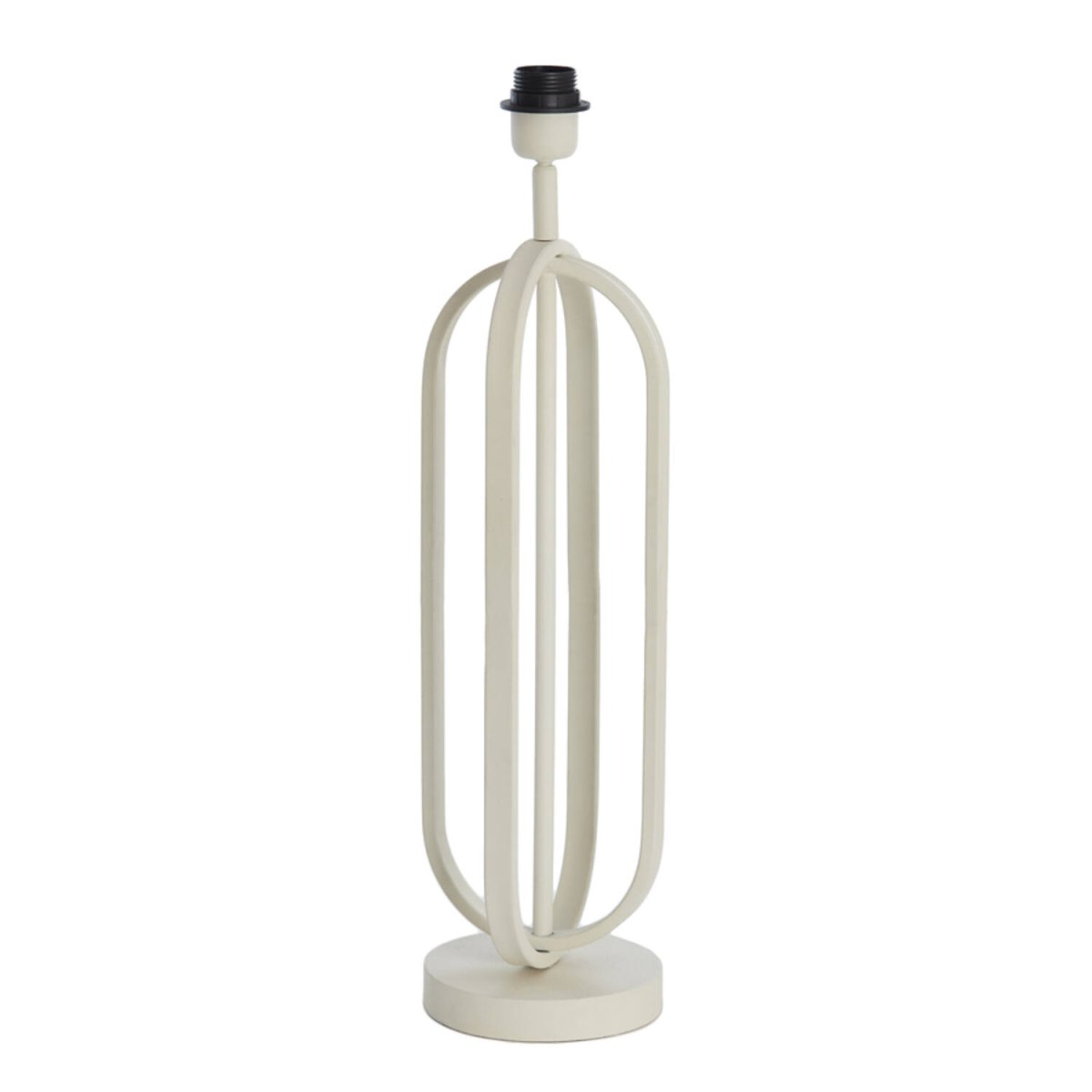 Aster 55cm Cremet hvid lampefod Fra Light & Living - 
