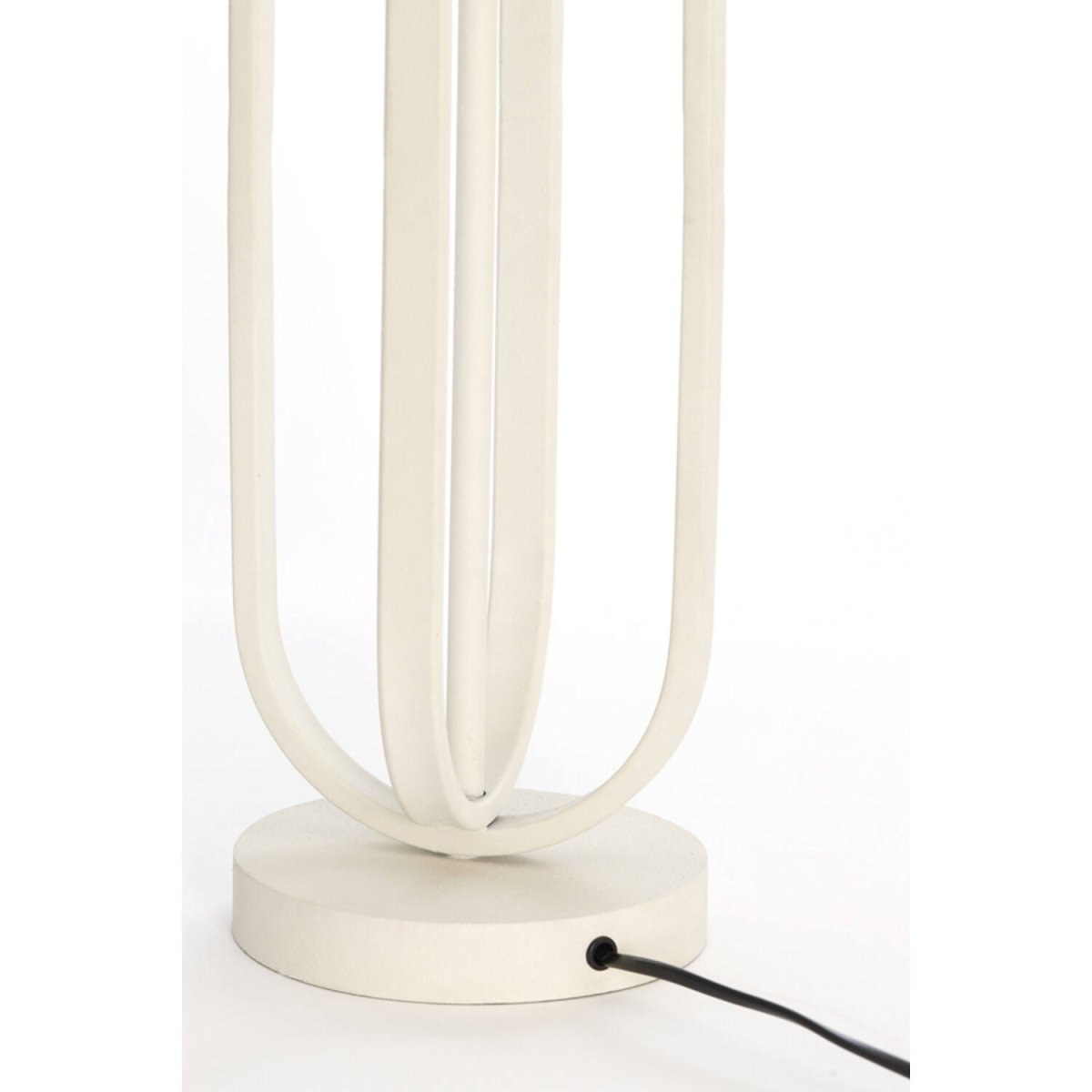 Aster 55cm Cremet hvid lampefod Fra Light & Living - 