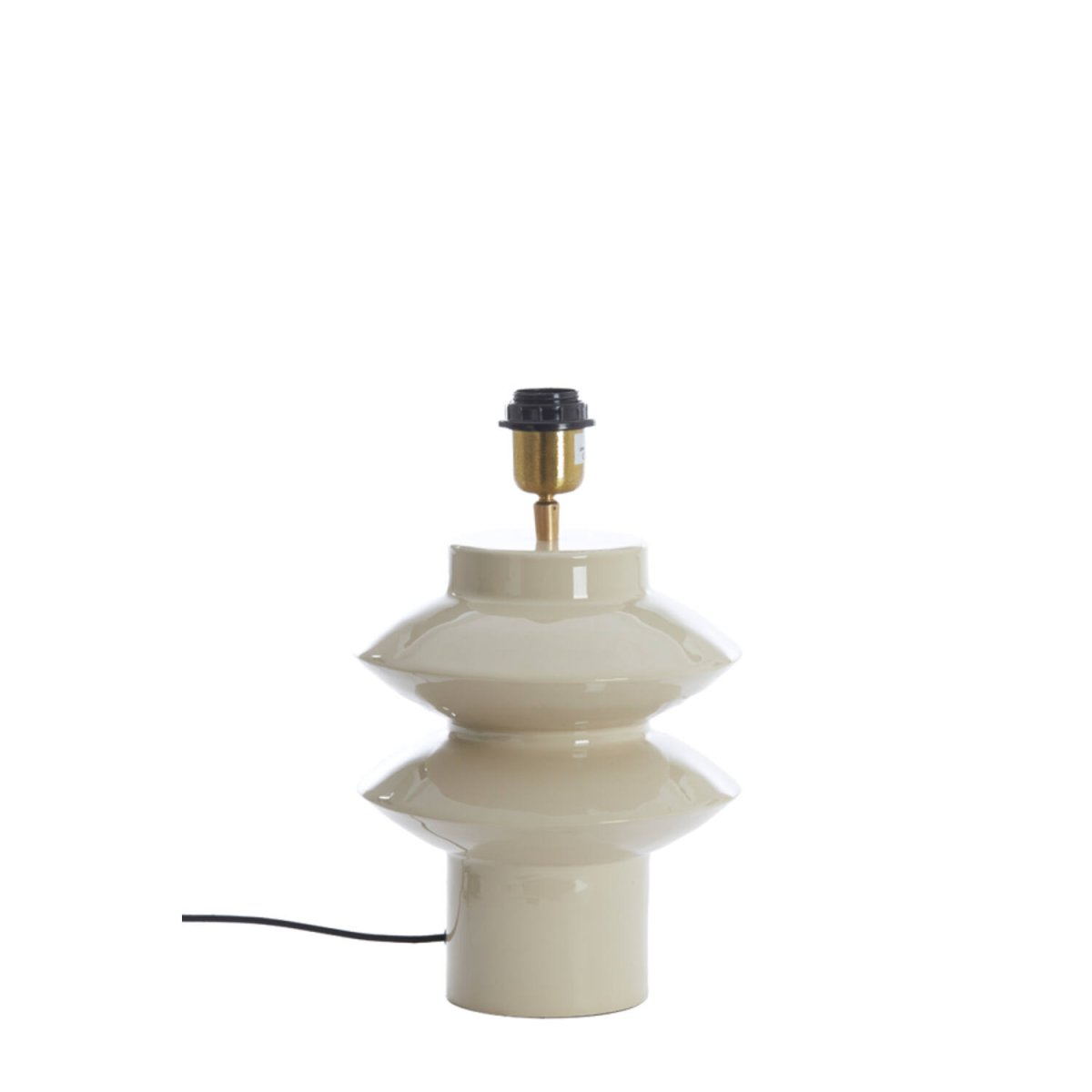 Petch 26cm Greige lampefod Fra Light & Living - 