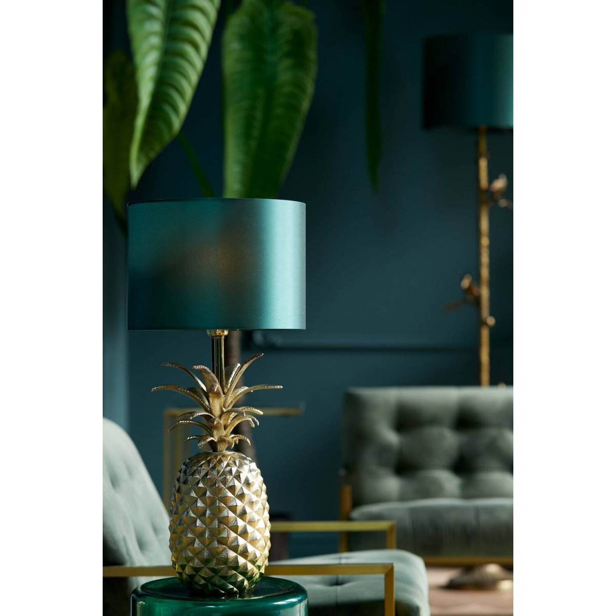Pineapple 37cm Guld lampefod Fra Light & Living - 
