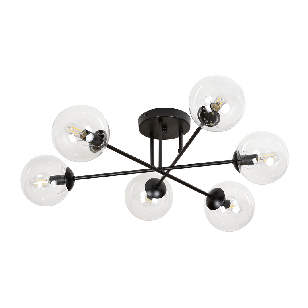 Brendi Ø75 Gennemsigtig plafond Fra Emibig Lighting - Brendi tilbyder loftslamper, der er et perfekt supplement til både moderne og mere traditionelle interiører.
