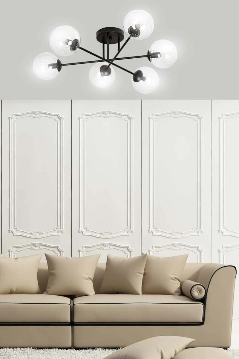 Brendi Ø75 Gennemsigtig plafond Fra Emibig Lighting - Brendi tilbyder loftslamper, der er et perfekt supplement til både moderne og mere traditionelle interiører.