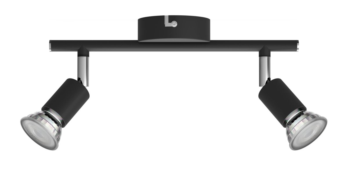 Limbali 2 Sort spotlight Fra Philips - Denne spotlight fra Philips er praktisk i hjemmet.