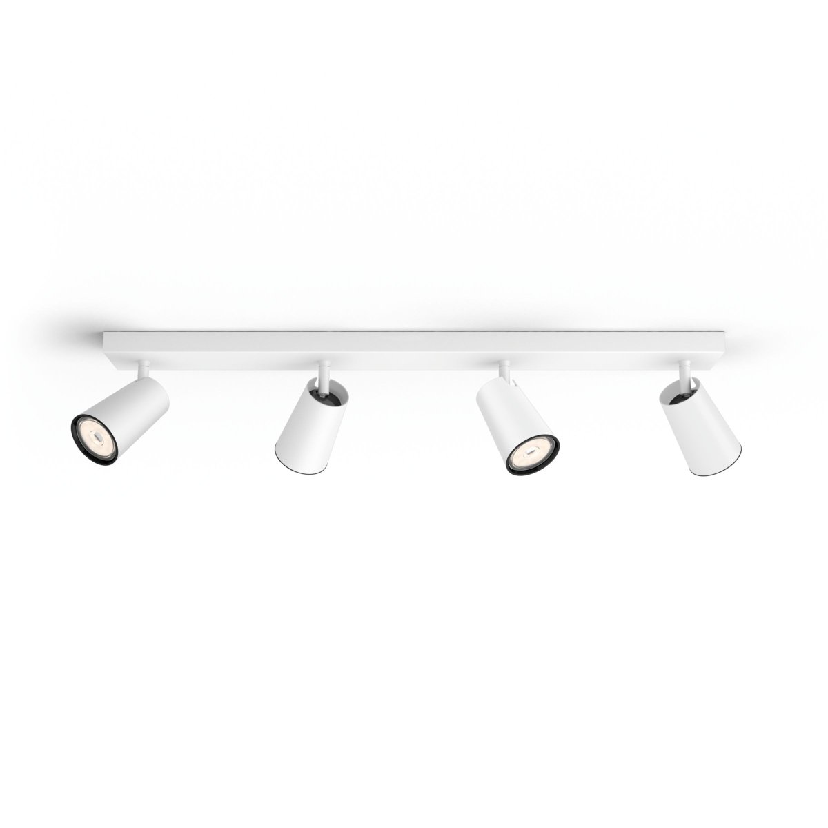 Paisley 4 Hvid spotlight Fra Philips - Lavet af hvidt metal for et rent og minimalistisk udtryk, der passer ind i de fleste hjem.