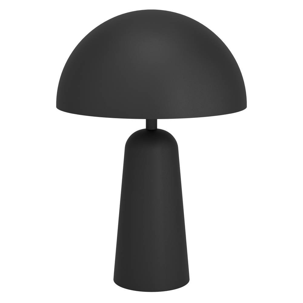 Aranzola 45cm Sort bordlampe Fra Eglo - Denne elegante bordlampe i sort tilbyder et stilrent og tidløst udtryk, der passer ind i alle typer interiør.