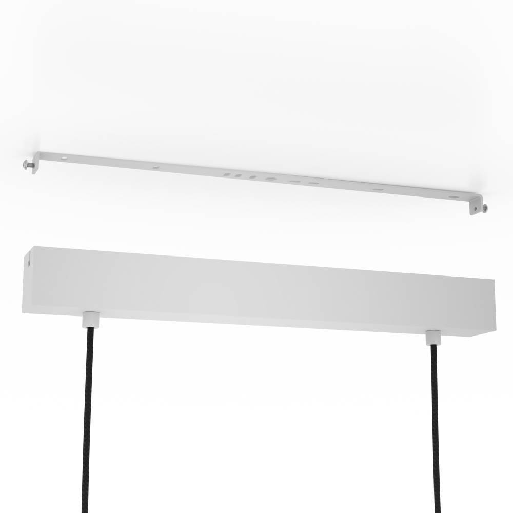 Mariel 90cm Grå loftslampe Fra Eglo - Det minimalistiske design i træ og metal gør det nemt at integrere i både skandinavisk og moderne indretning, samtidig med at det tilføjer et strejf af natur.