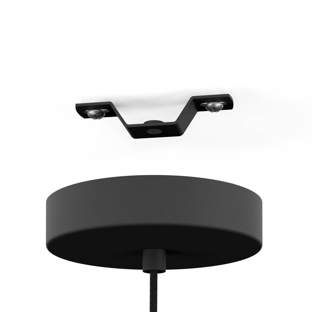 Mattanza Ø50 Grå loftslampe Fra Eglo - Lampens moderne design gør, at den passer ind i både trendy og minimalistiske hjem og skaber en spændende og elegant atmosfære.