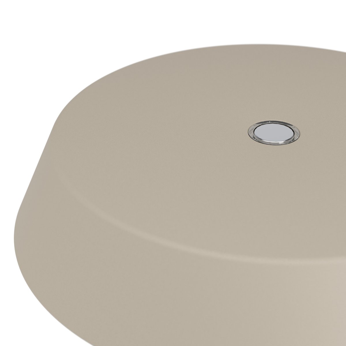 Turcio 20cm Krom bærbar Fra Eglo - Turcio er en bærbar metallampe med en skinnende krombase og en sandfarvet, struktureret skærm.