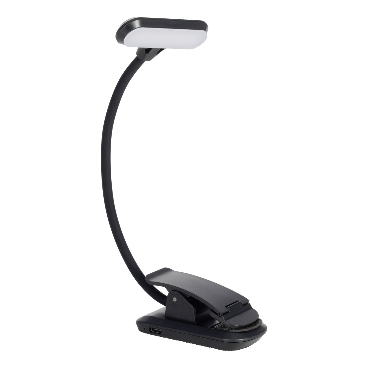 Yamenzi Sort bærbar Fra Eglo - Yamenzi er en praktisk og fleksibel LED-lampe med en klemme, der gør den nem at placere på for eksempel et skrivebord, en hovedgærde eller en hylde.