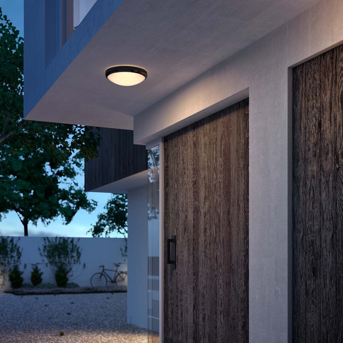 Doris Sort Fra Philips - Lavet af metal med en stilfuld sort ramme og en hvid skærm, der spreder et godt, varmt hvidt lys af høj kvalitet.