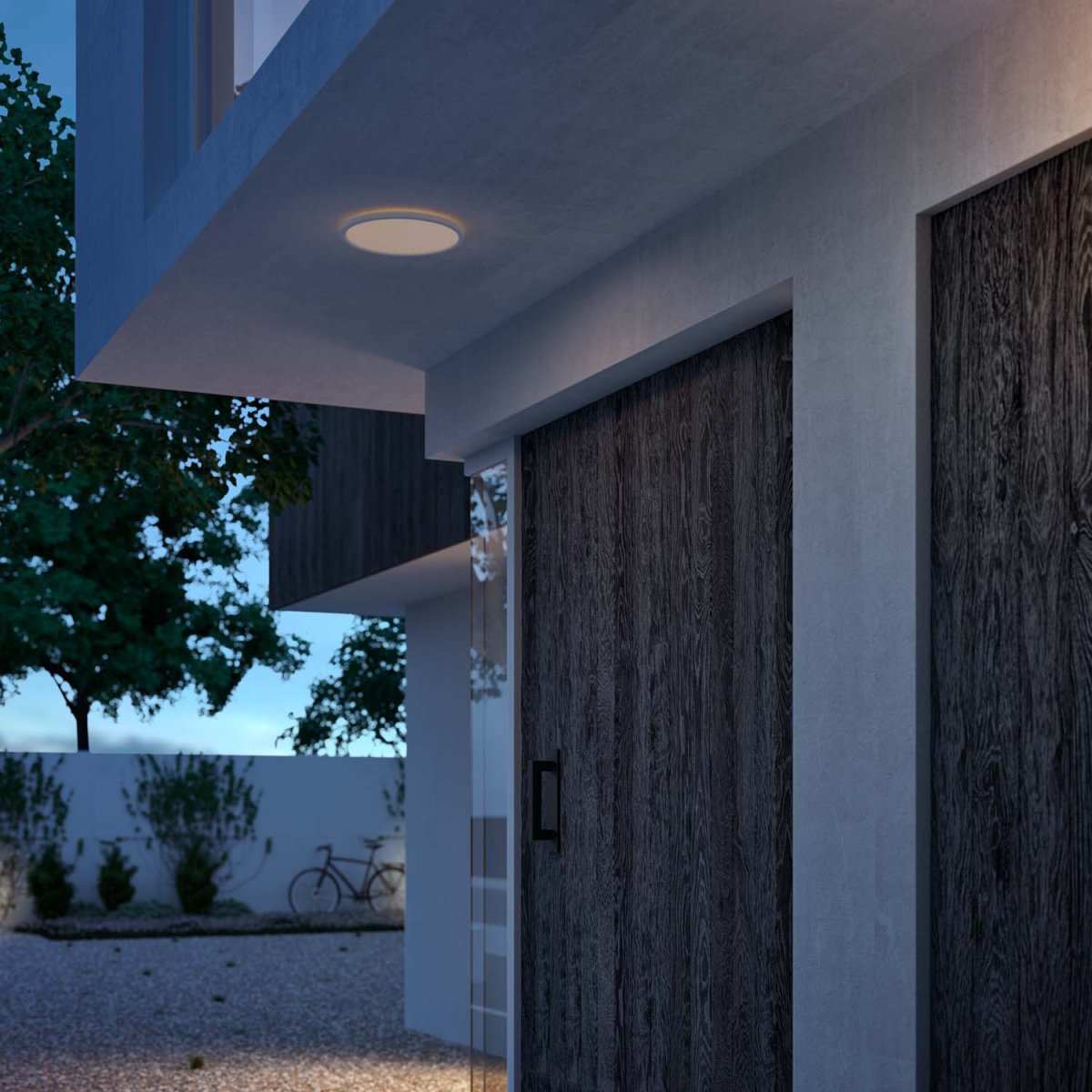 Superslim Hvid Fra Philips - Philips SuperSlim SceneSwitch LED-loftslampe giver dig tre lysstyrkeniveauer, der er perfekte til enhver lejlighed.