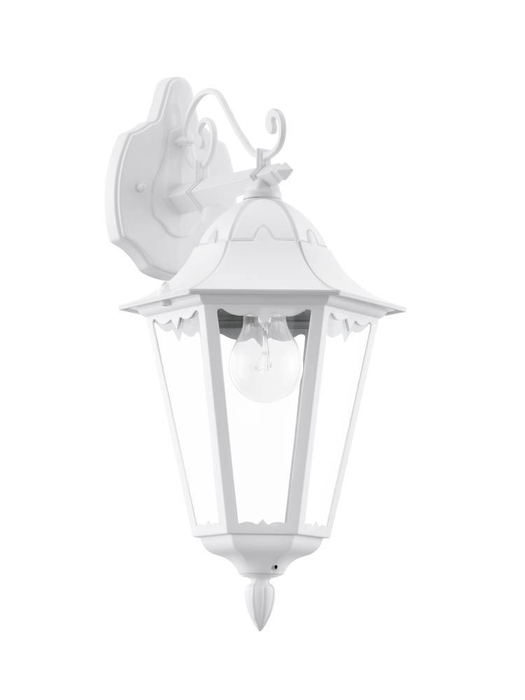 Navedo Hvid udendørslampe Fra Eglo - Fyld dit udendørs miljø&ouml; med stil og lys med vores elegante væglampe.