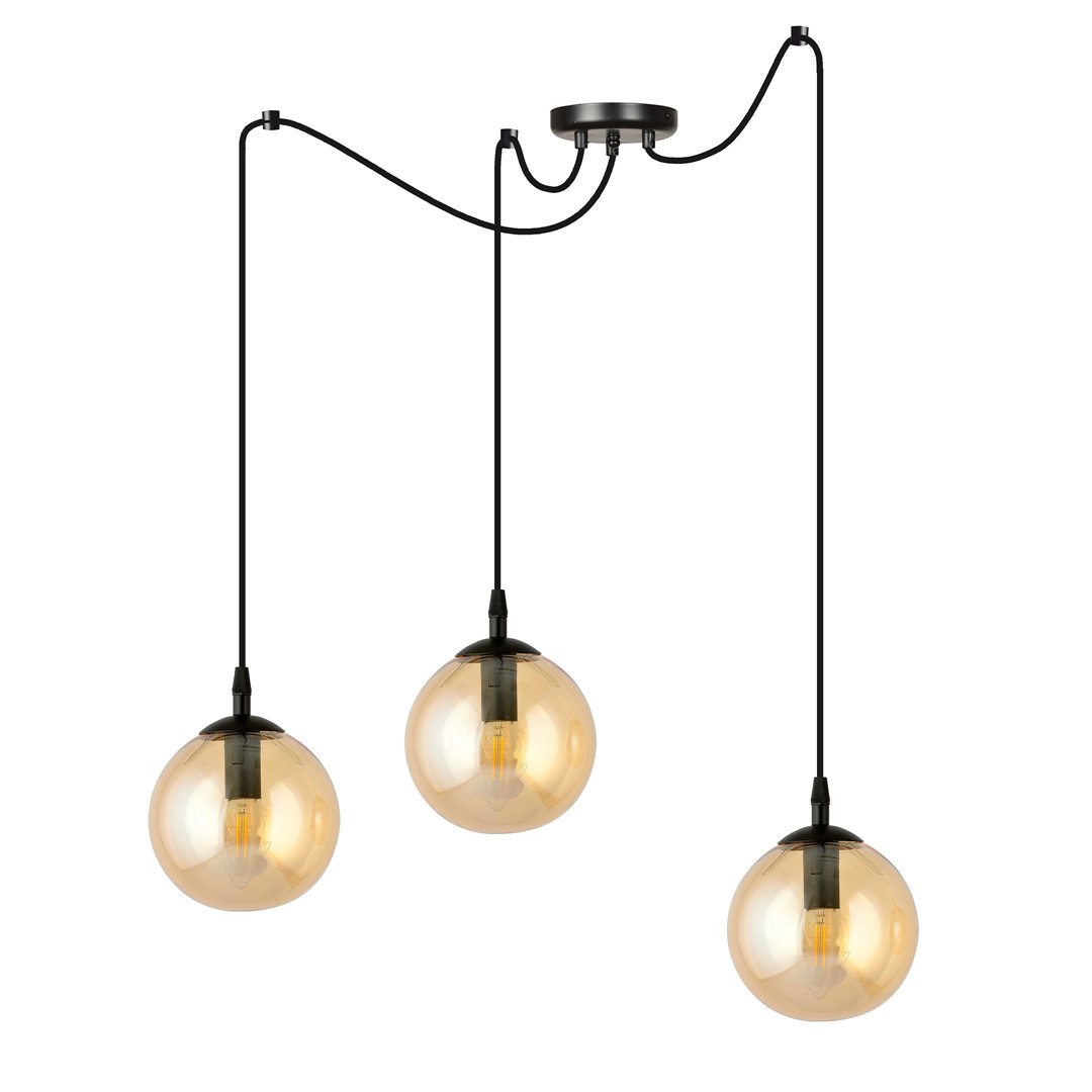 Gigi 42cm Rav loftslampe Fra Emibig Lighting - Gigi er en serie og en moderne kollektion af loftslamper.
