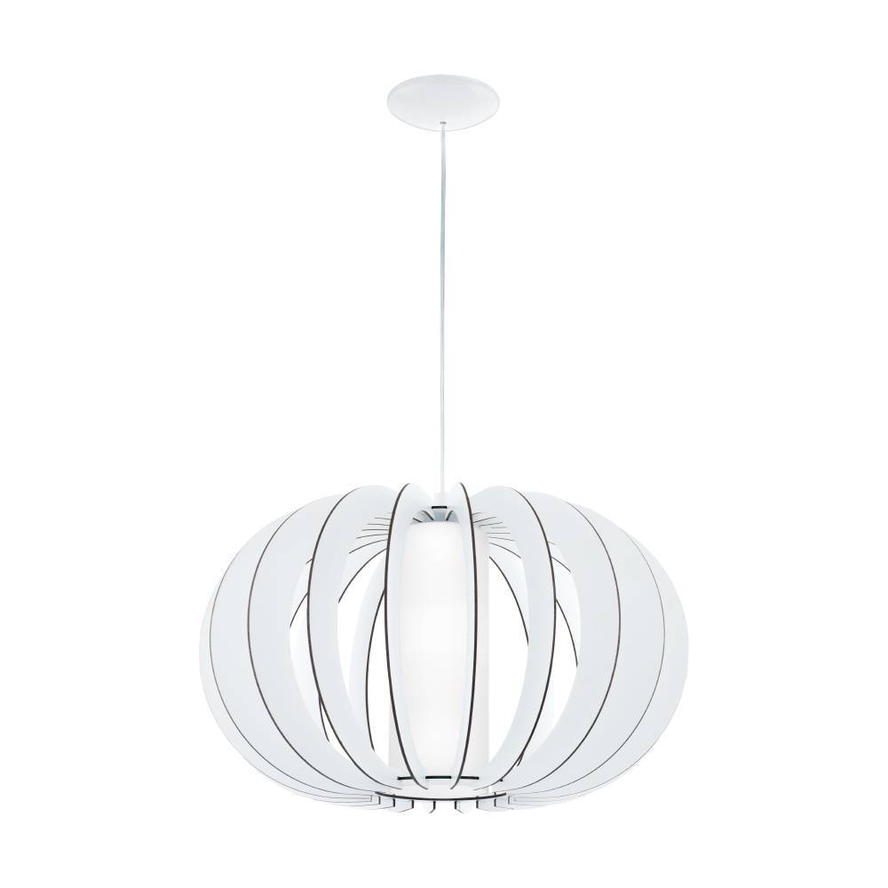 Stellato Ø50 Hvid loftslampe Fra Eglo - Lampens futuristiske udseende g&oslash;r den til et perfekt indslag over spisebordet, i stuen eller som et stilrent designelement i hallen.