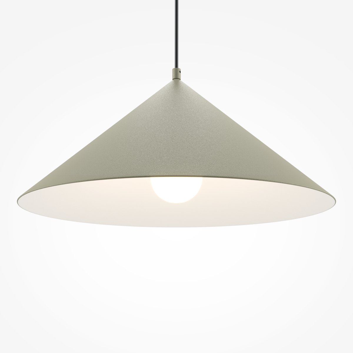 Basic colors Ø35 Grå loftslampe Fra Maytoni - Den enkle, men sofistikerede form gør den til et fremragende valg til ethvert rum, hvor du ønsker at skabe et stilfuldt og tidløst udtryk.