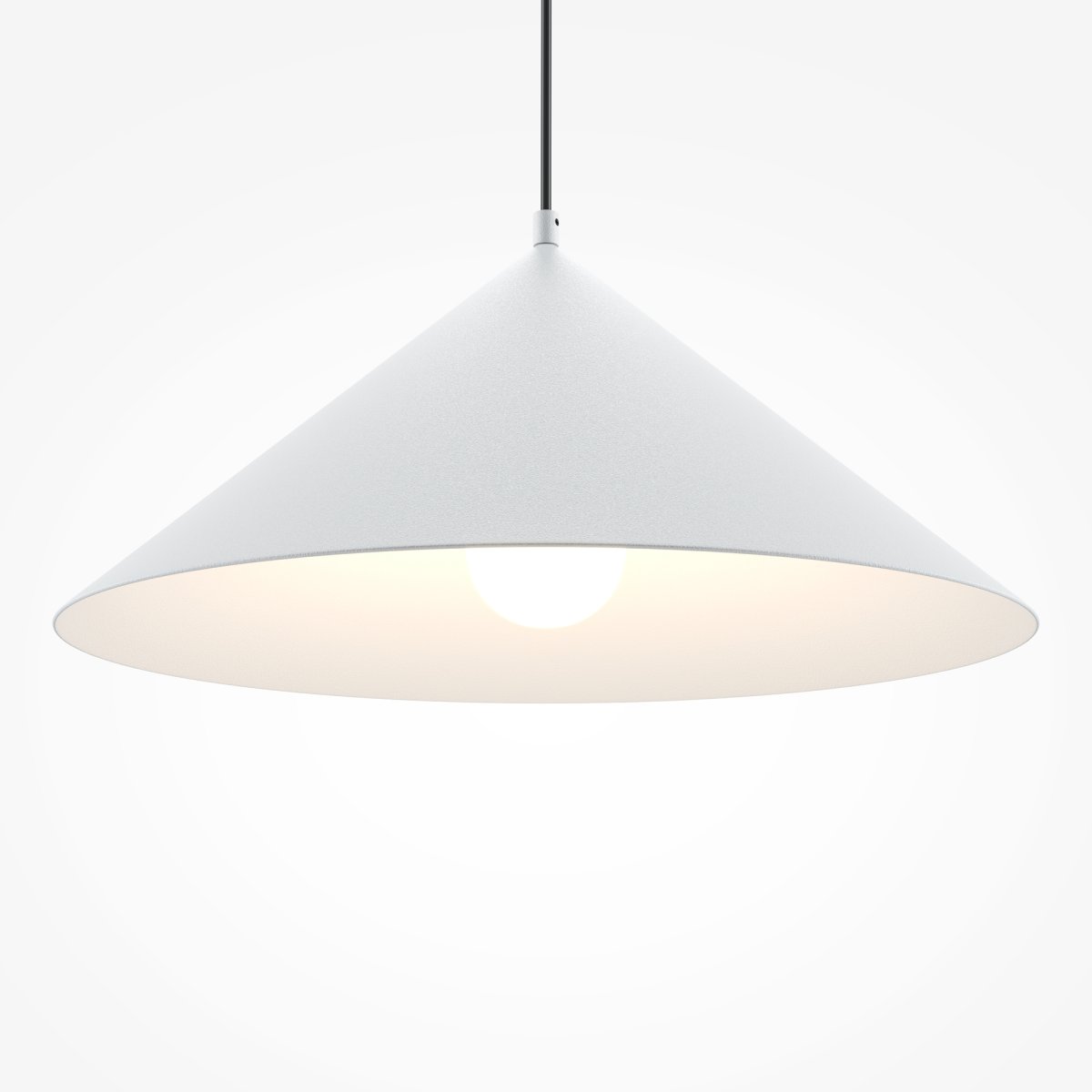 Basic colors Ø35 Hvid loftslampe Fra Maytoni - Den enkle, men sofistikerede form gør den til et fremragende valg til ethvert rum, hvor du ønsker at skabe et stilfuldt og tidløst udtryk.