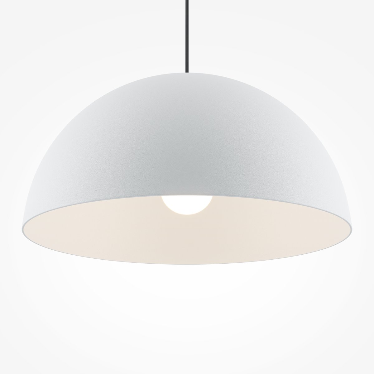 Basic colors Ø35 Hvid loftslampe Fra Maytoni - Den enkle, men sofistikerede form gør den til et fremragende valg til ethvert rum, hvor du ønsker at skabe et stilfuldt og tidløst udtryk.
