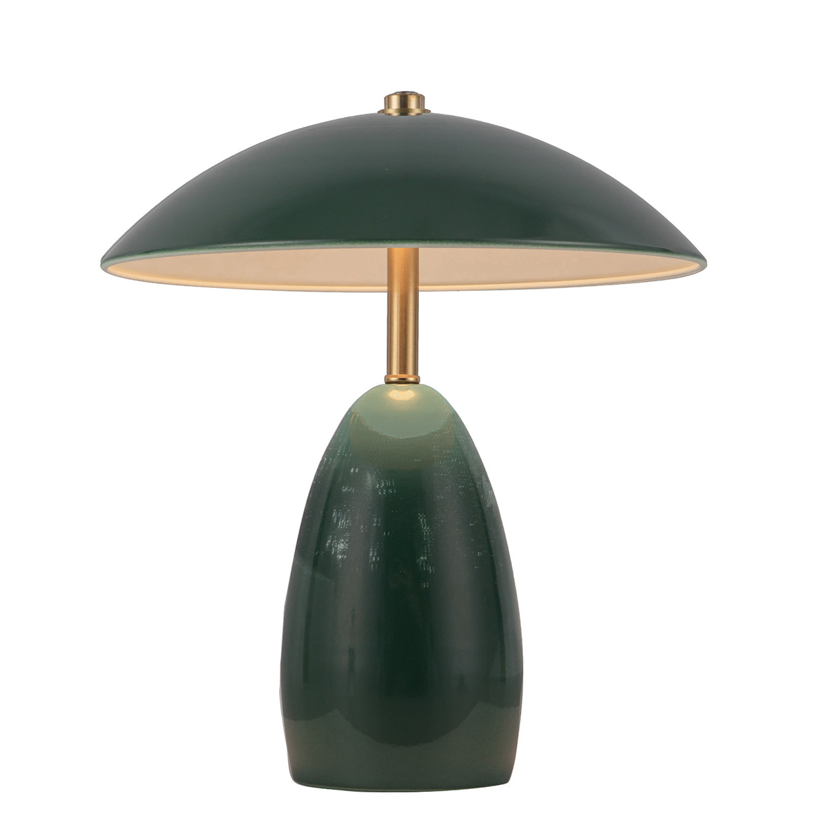 Poppy 27cm Grøn bærbar Fra Elstead Lighting - Poppy har en integreret 3W LED med en lysstr&oslash;m p&aring; 112 lumen og er d&aelig;mpbar i tre niveauer.