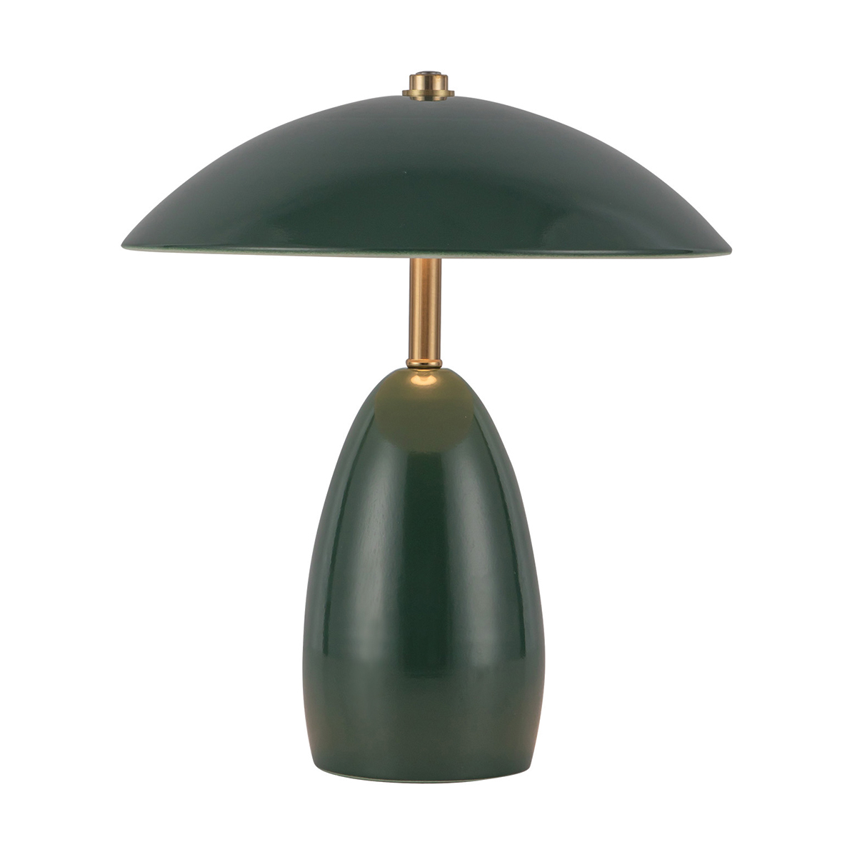Poppy 27cm Grøn bærbar Fra Elstead Lighting - Poppy har en integreret 3W LED med en lysstr&oslash;m p&aring; 112 lumen og er d&aelig;mpbar i tre niveauer.