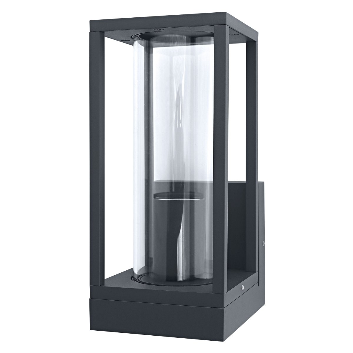 Frame Mørkegrå udendørslampe Fra Osram - Lavet af h&oslash;jkvalitets aluminium og glas giver denne lampe et smukt lysflow, samtidig med at den er beskyttet mod vejr og vind med IP44-klassificering.