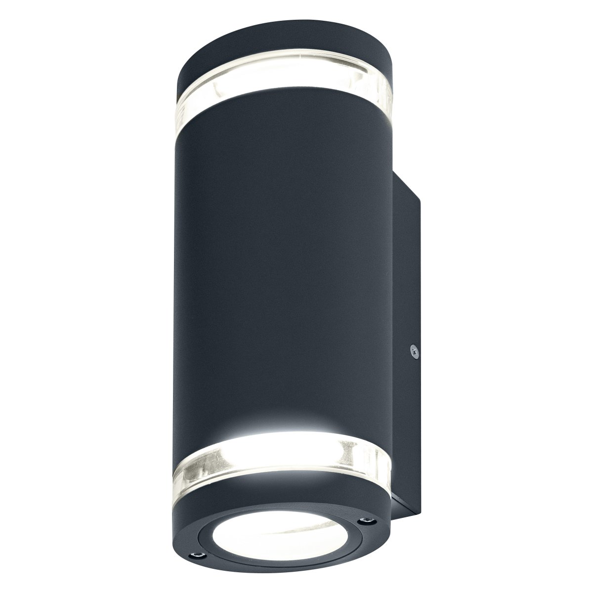 Beam Gap UpDown Mørkegrå udendørslampe Fra Ledvance - Beam Gap UpDown er en stilfuld og moderne v&aelig;glampe, der skaber en effektiv lysspredning b&aring;de op og ned.