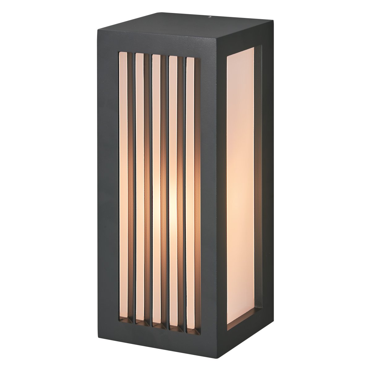 Radick Mørkegrå udendørslampe Fra Ledvance - Tillverkad av pressgjuten aluminium och med IP65-klassning, &auml;r denna lampa helt skyddad mot b&aring;de damm och vatten, vilket g&ouml;r den perfekt f&ouml;r alla v&auml;derf&ouml;rh&aring;llanden.