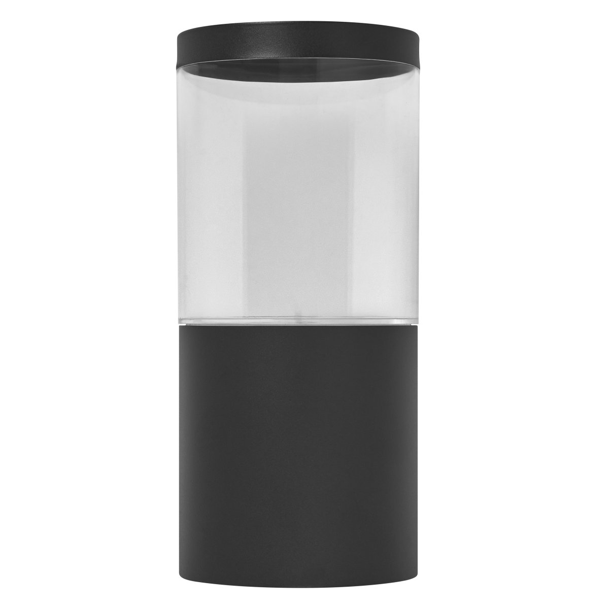 Ebro Mørkegrå udendørslampe Fra Ledvance - Denne lampe er lavet af rustfrit st&aring;l og polycarbonat og er b&aring;de holdbar og vejrbestandig, hvilket g&oslash;r den perfekt til udend&oslash;rs brug.