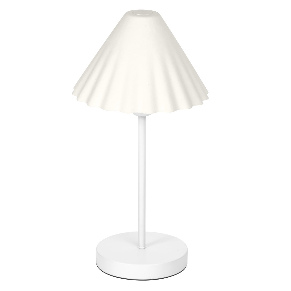 Pulp 40cm Hvid bordlampe Fra Ledvance - Str&oslash;mafbryder med indbygget lysd&aelig;mper er placeret p&aring; ledningen giver nem h&aring;ndtering og giver dig mulighed for at justere lysstyrken efter behov.