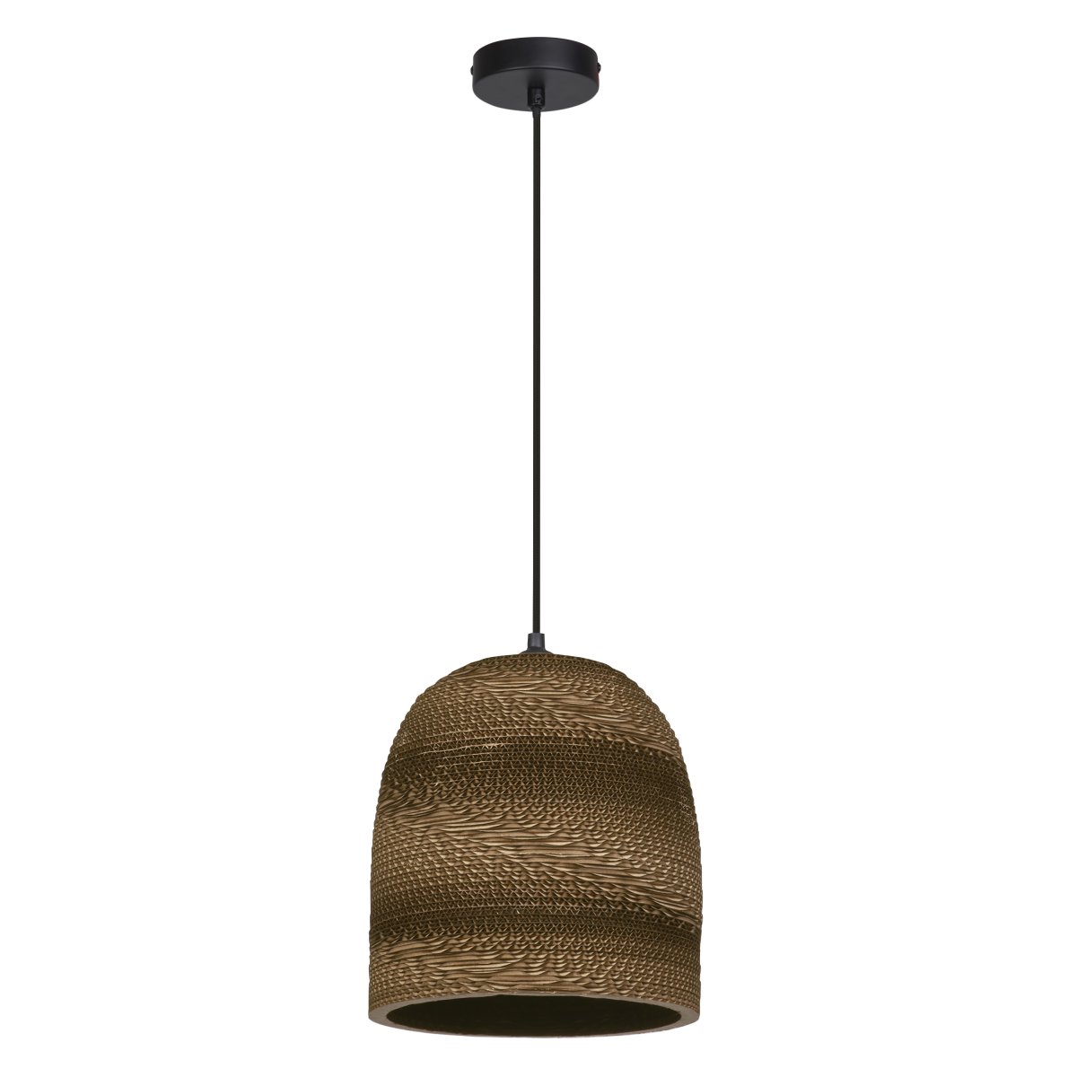 Cardboard Bell Ø25 Brun loftslampe Fra Ledvance - Karton er et simpelt vedhæng med et bæredygtigt design.
