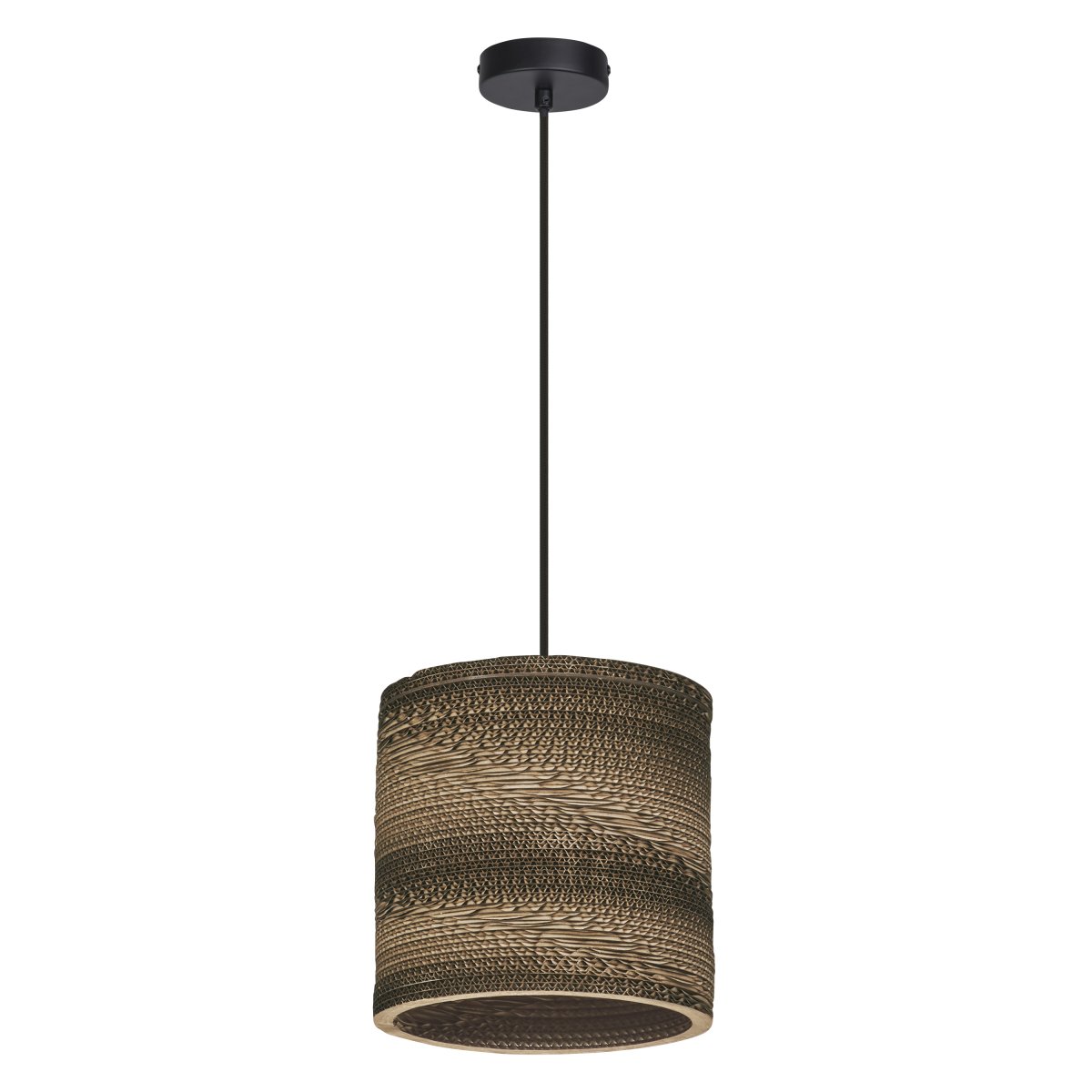 Cardboard Cylinder Ø25 Brun loftslampe Fra Ledvance - Karton er et simpelt vedhæng med et bæredygtigt design.