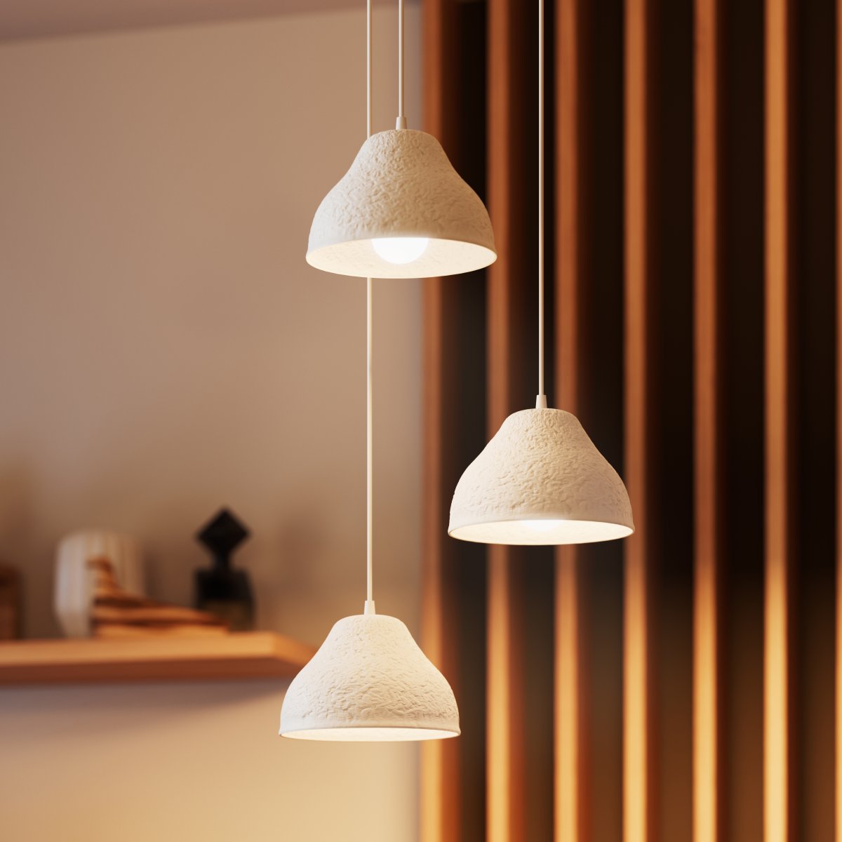 Camel Bell Ø43 Hvid loftslampe Fra Ledvance - Camel Bell &auml;er et smukt vedh&aelig;ng lavet af papirmach&eacute;&eacute; og stil.