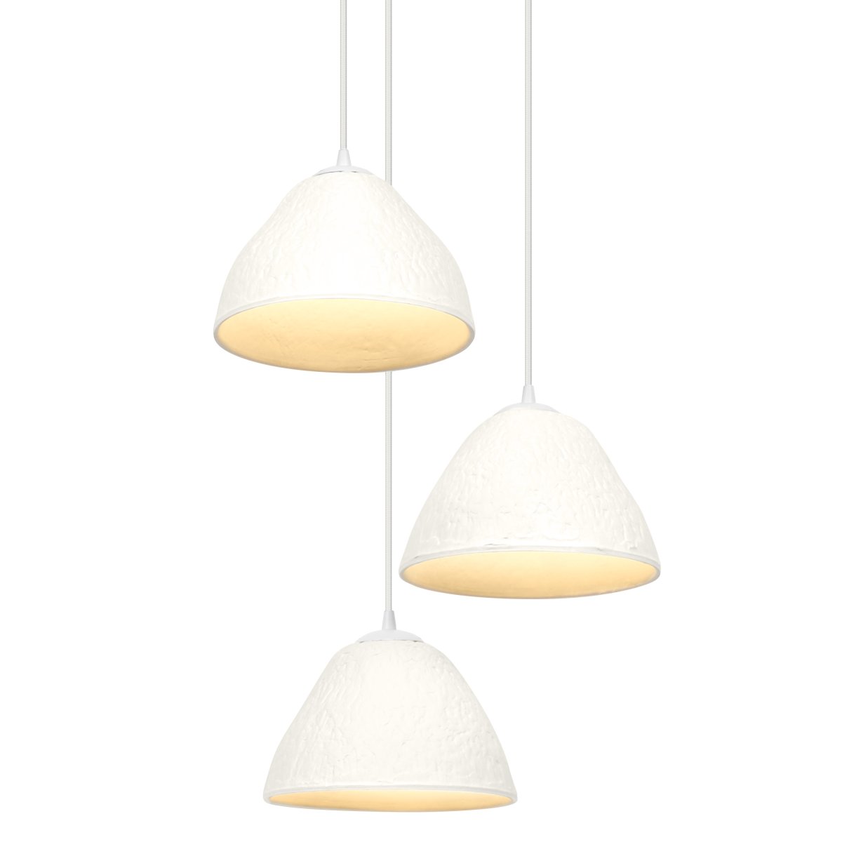 Camel Bell Ø43 Hvid loftslampe Fra Ledvance - Camel Bell &auml;er et smukt vedh&aelig;ng lavet af papirmach&eacute;&eacute; og stil.