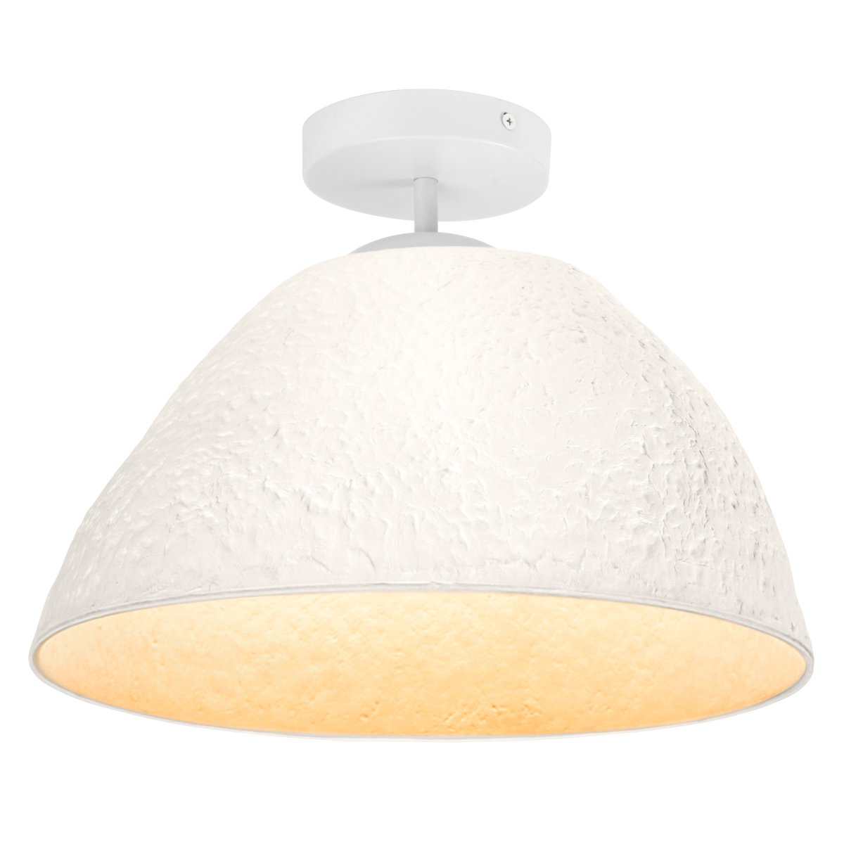 Camel Bell Ø38 Hvid plafond Fra Ledvance - Den dekorative papirsk&aelig;rm giver en flot spredning af lys i rummet.