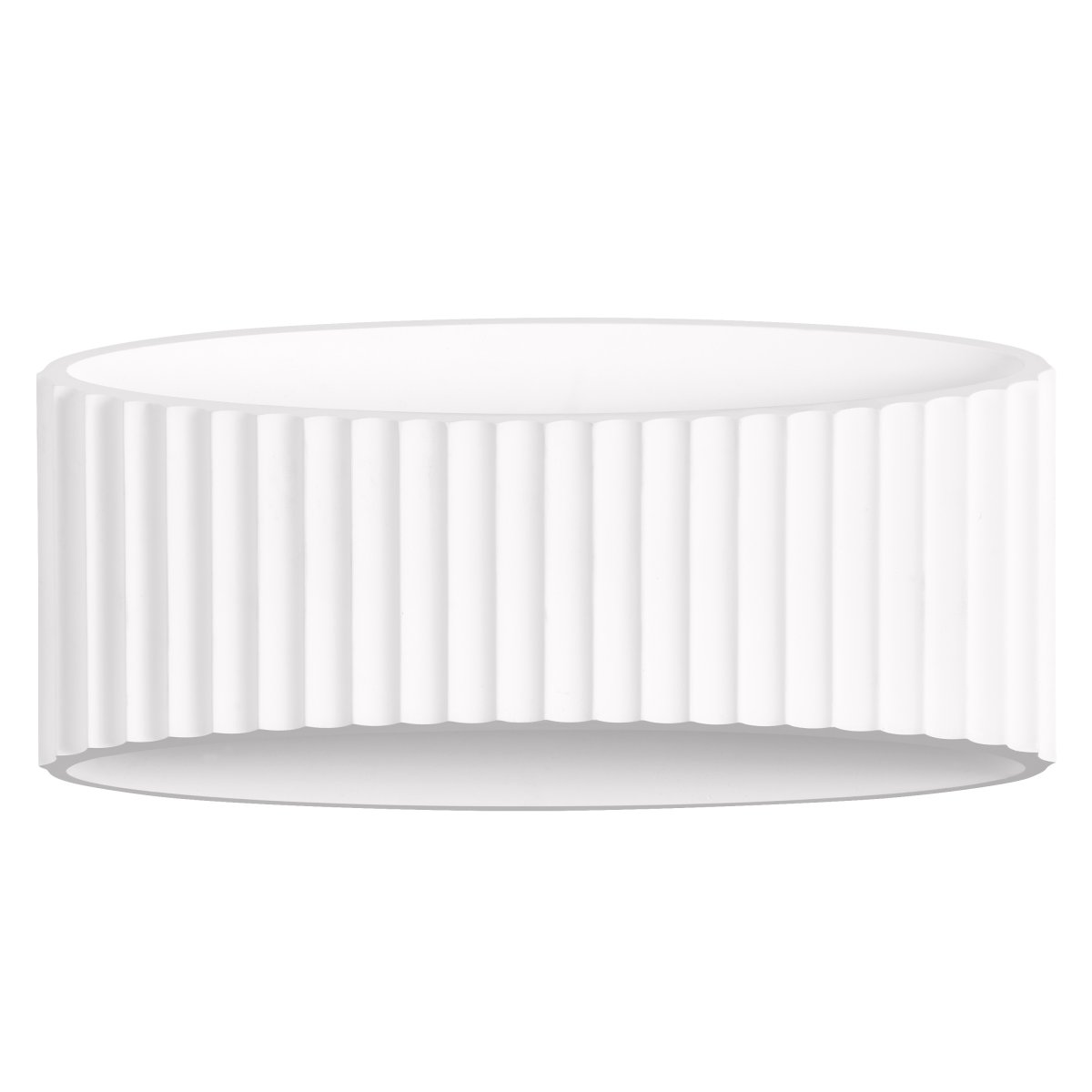 Plaster Band 34cm Hvid væglampe Fra Ledvance - Plaster Band &auml;r en modern v&auml;gglampa gjord av gips.
