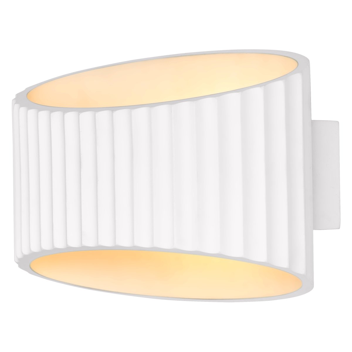 Plaster Band 25cm Hvid væglampe Fra Ledvance - Plaster Band &auml;r en modern v&auml;gglampa gjord av gips.