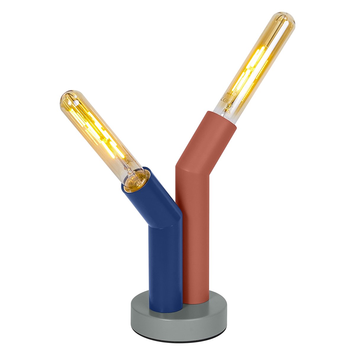 Straw 28cm Flerfarvet bordlampe Fra Ledvance - Straw &auml;r en lekfull bordslampa med h&auml;rliga kul&ouml;rer.