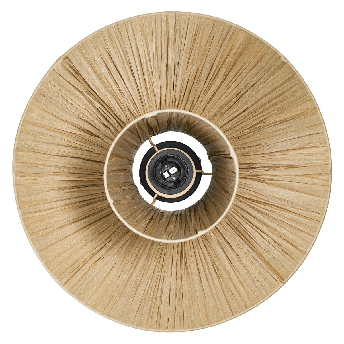 Bamboo Paper Hut Ø40 Natur plafond Fra Ledvance - Den naturliga formgivningen och det naturliga materialet g&ouml;r att den passar in i n&auml;stan alla hem och stilar.