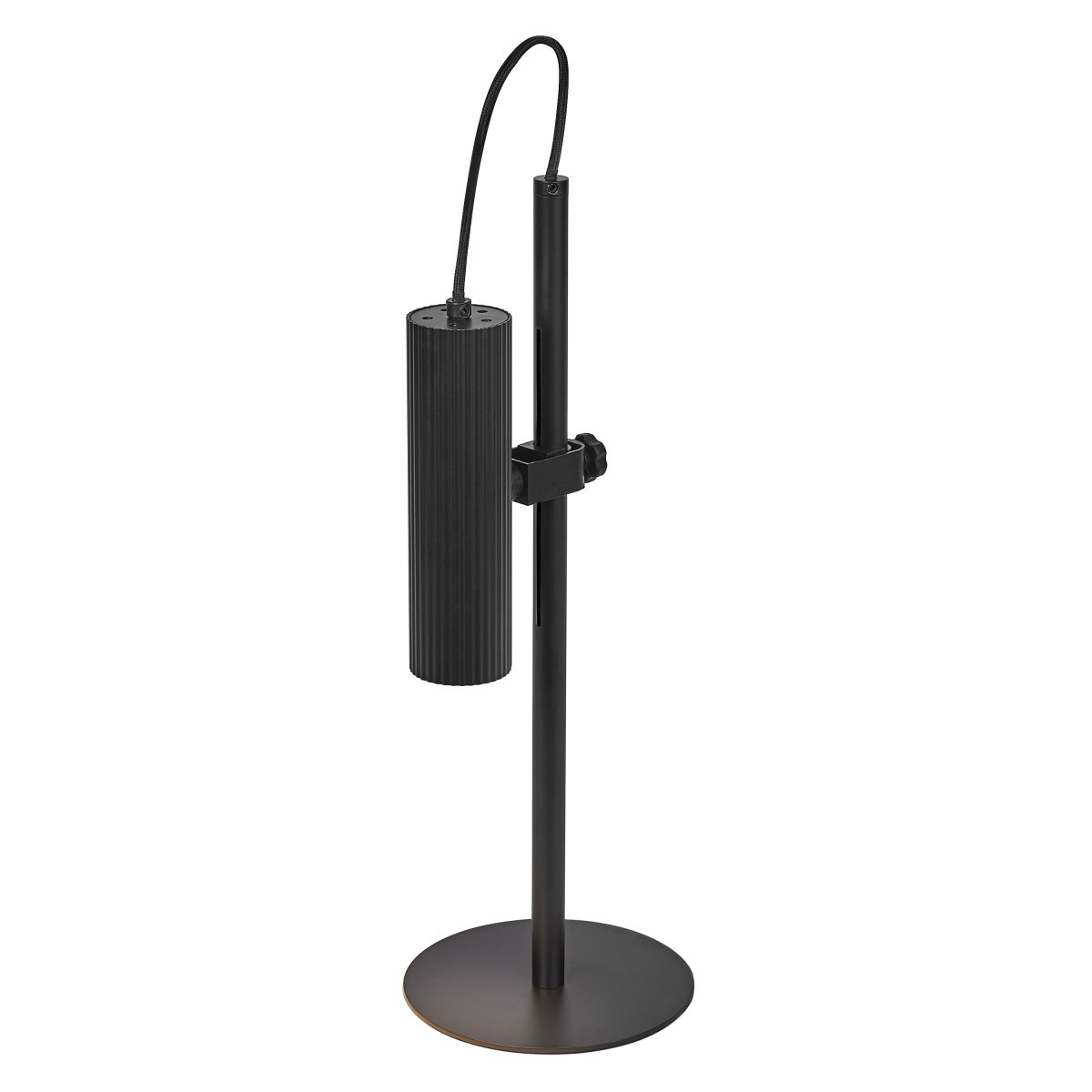 Drums 50cm Sort skrivebordslampe Fra Ledvance - Drums er en moderne bordlampe med et minimalistisk design.