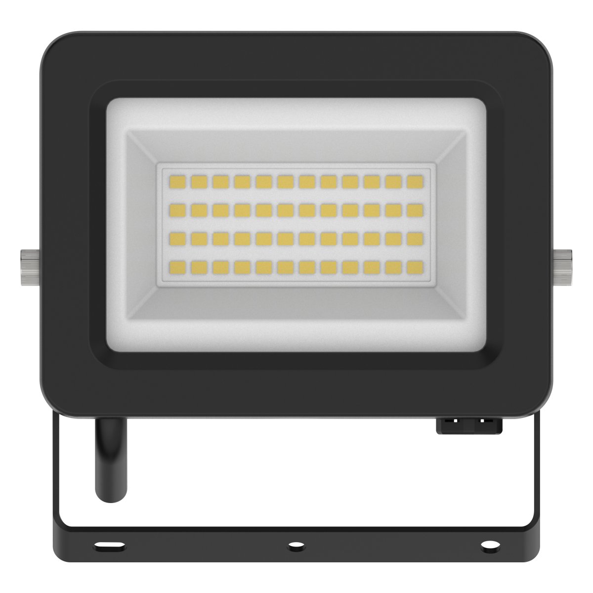 Floodlight 10W Mørkegrå udendørslampe Fra Ledvance - Den robusta konstruktionen och det kraftfulla ljuset ger trygg och p&aring;litlig belysning &aring;ret runt.