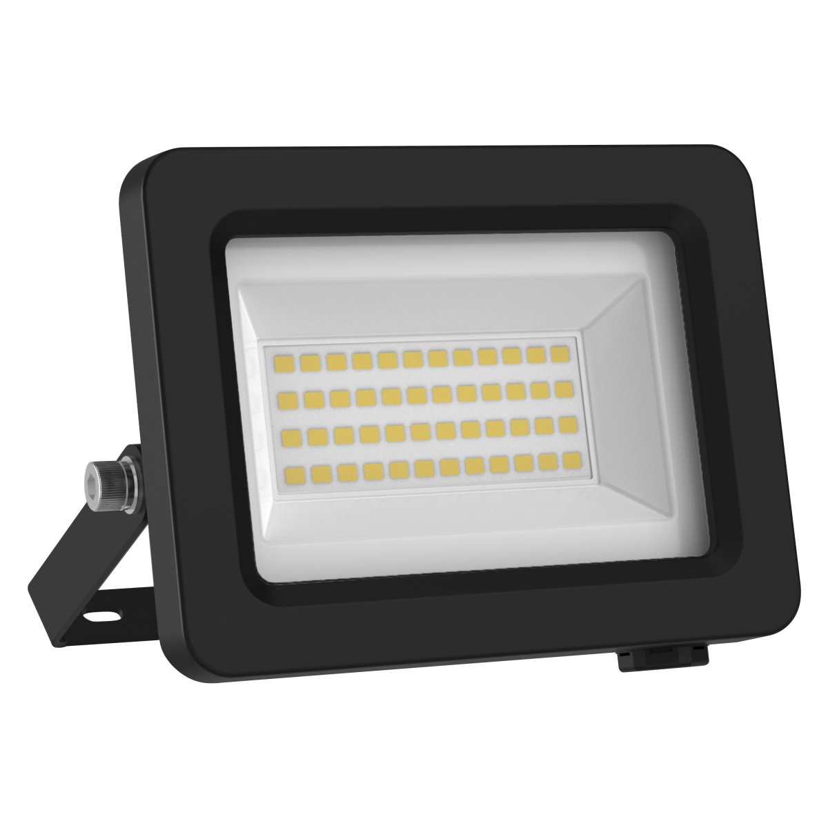 Floodlight 10W Mørkegrå udendørslampe Fra Ledvance - Den robusta konstruktionen och det kraftfulla ljuset ger trygg och p&aring;litlig belysning &aring;ret runt.