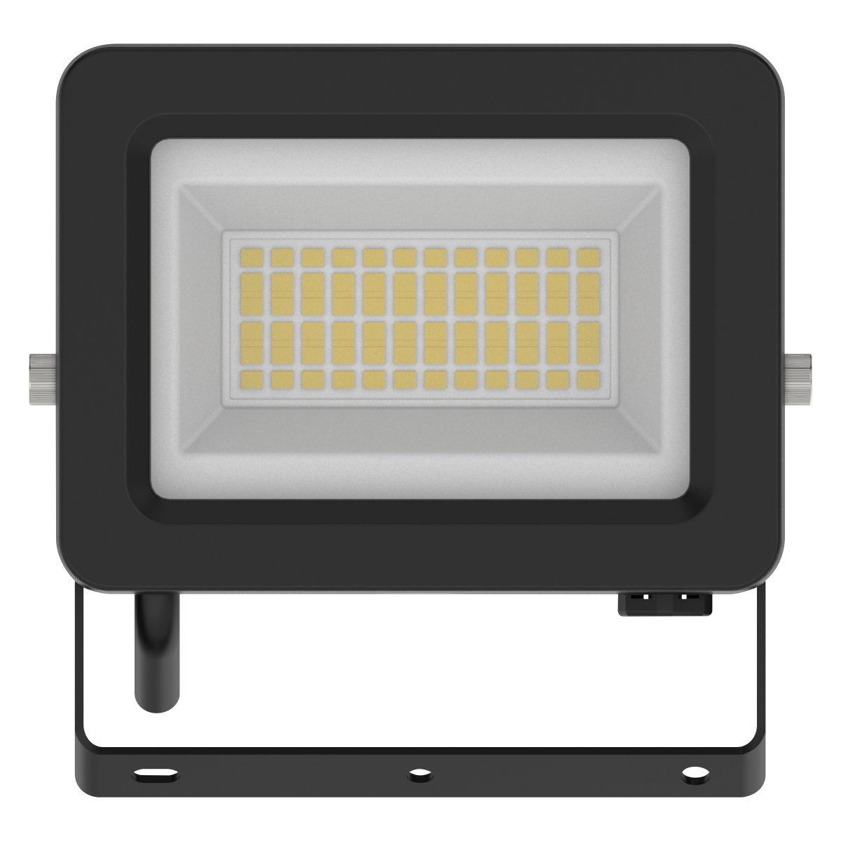 Floodlight 15W Mørkegrå udendørslampe Fra Osram - Den robusta konstruktionen och det kraftfulla ljuset ger trygg och p&aring;litlig belysning &aring;ret runt.