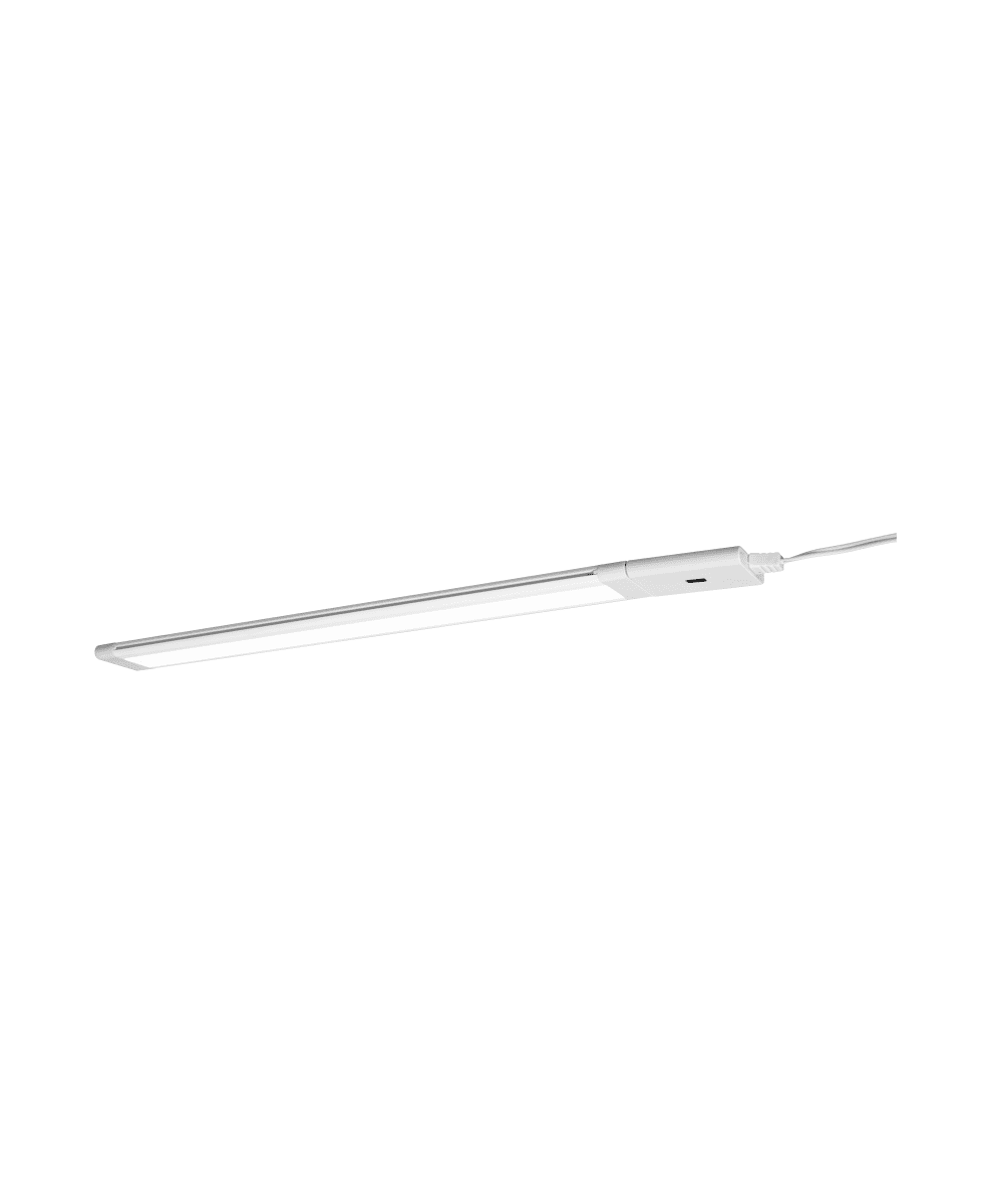 Slim Sensor 55cm 2-Pak Hvid Fra Ledvance - Derudover er lampen udstyret med en IR-sensor, is&aelig;r den t&aelig;ndes og slukkes ved bev&aelig;gelse inden for en afstand p&aring; 5 cm.