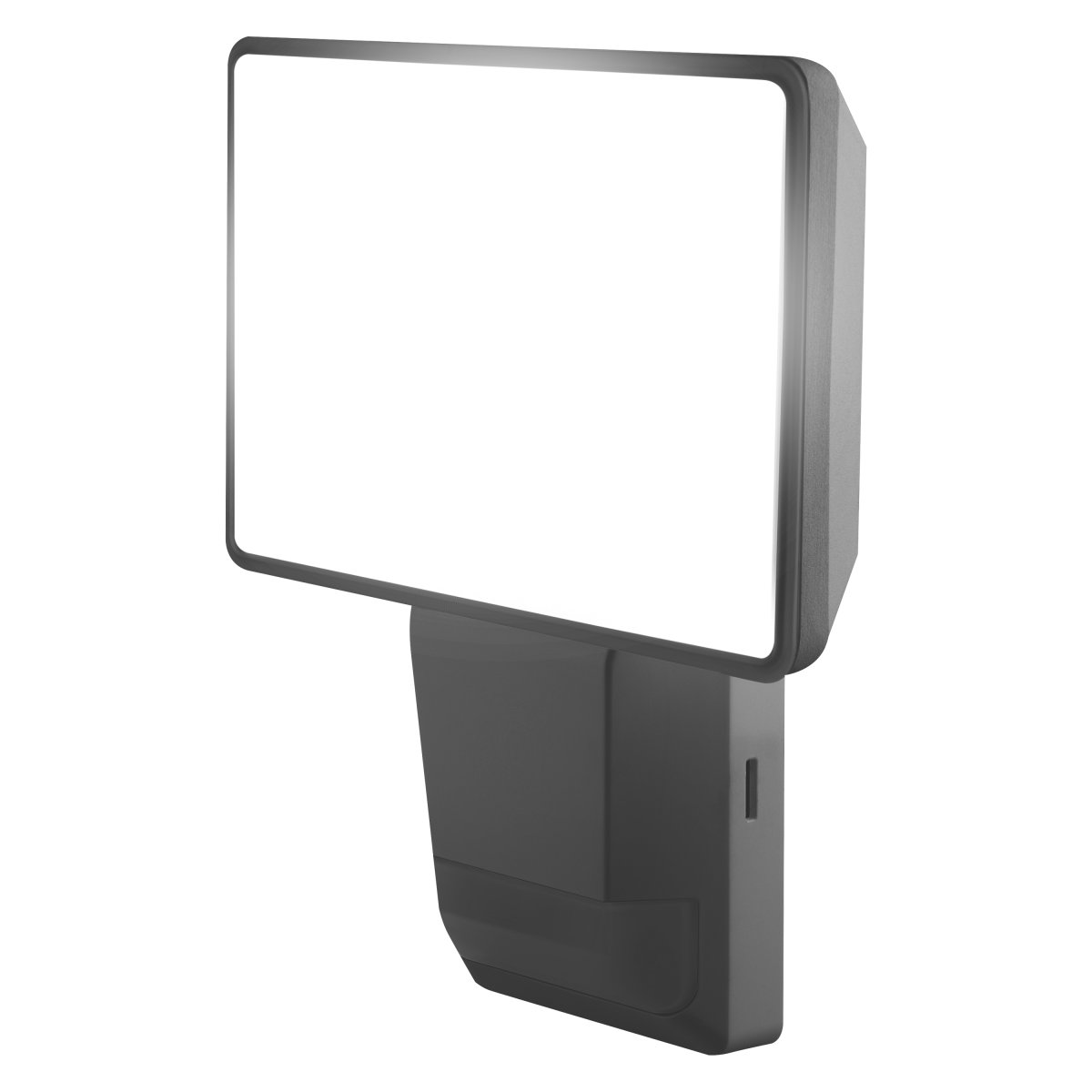 Flood Sensor 27W 4000K Mørkegrå udendørslampe Fra Ledvance - Du kan ocks&aring; v&auml;lja att st&auml;nga av sensorn helt och d&aring; ist&auml;llet anv&auml;nda dig av timern, lampan &auml;r d&aring; t&auml;nd i 6h och sl&auml;ckt resterande timmar p&aring; dygnet.