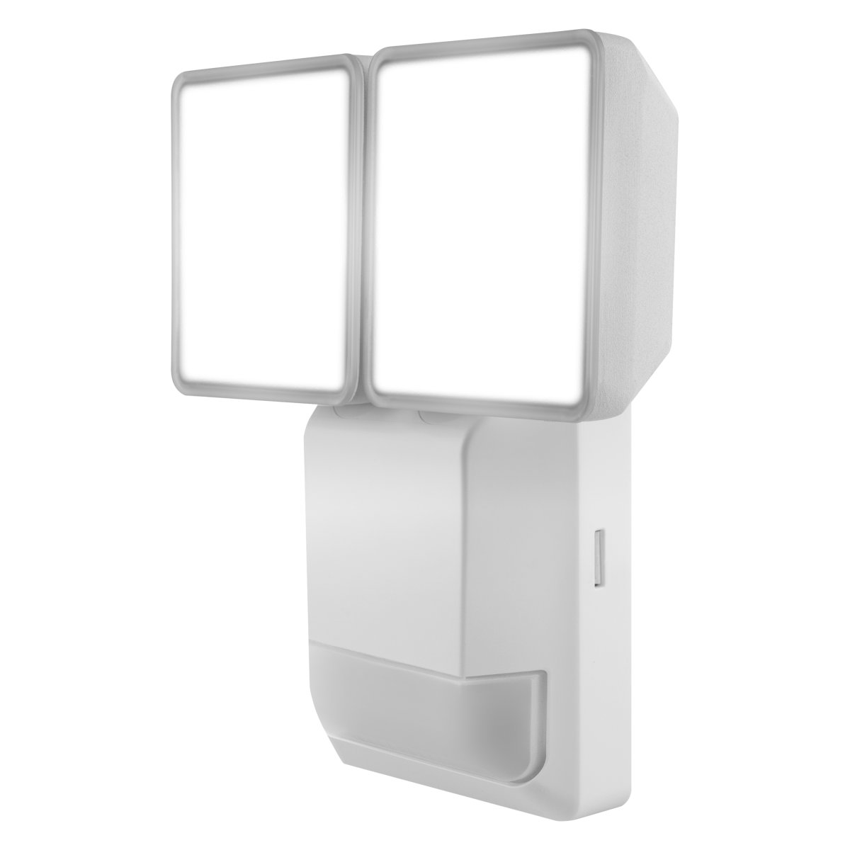 PRO Spot Sensor 16W Hvid udendørslampe Fra Ledvance - Den inbyggda r&ouml;relse-&nbsp;och skymningssensorn g&ouml;r att lampan t&auml;nds automatiskt vid r&ouml;relse i m&ouml;rker, vilket ger b&aring;de s&auml;kerhet och energieffektivitet.